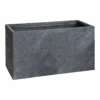 Plantenbak Arizona Biguhi - L60 X B21 X H35cm - Donkergrijs -Flamingo Verkoop arizona biguhi graphite l60w21h35 plantenbak 1