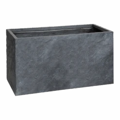 Plantenbak Arizona Biguhi - L75 X B27 X H40cm - Donkergrijs