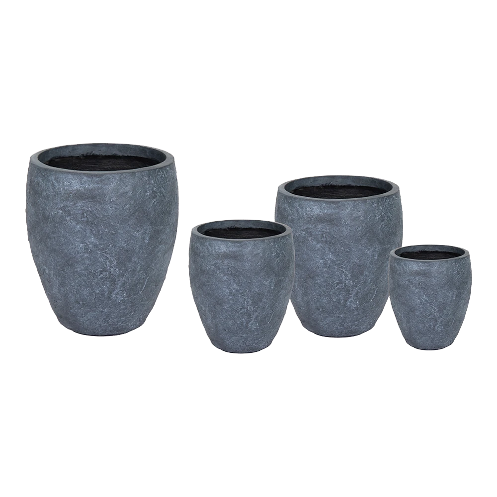 Bloempot Arizona BulletHigh - D25 X H28.5cm - Donkergrijs 4 Bloempot Arizona BulletHigh - D25 X H28.5cm - Donkergrijs - Afbeelding 2