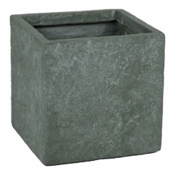 Plantenbak Arizona Cubi Cypress Wash - L28 X B28 X H28cm - Groen