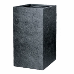 Plantenbak Arizona Cubihi - L22 X B22 X H50cm - Donkergrijs