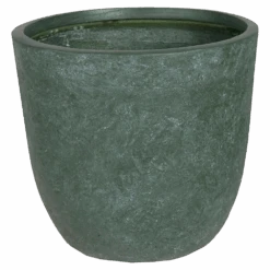 Bloempot Arizona Egg Cypress Wash - D39 X H38cm - Groen