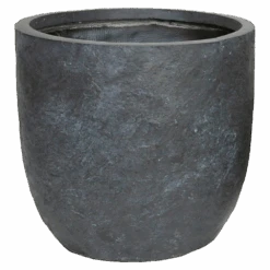 Bloempot Arizona Egg - D45 X H43cm - Donkergrijs