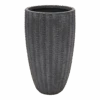 Bloempot Arkansas High Vase - D34 X H66cm - Donkergrijs -Flamingo Verkoop arkansas high vase graphite d34h66 bloempot 1