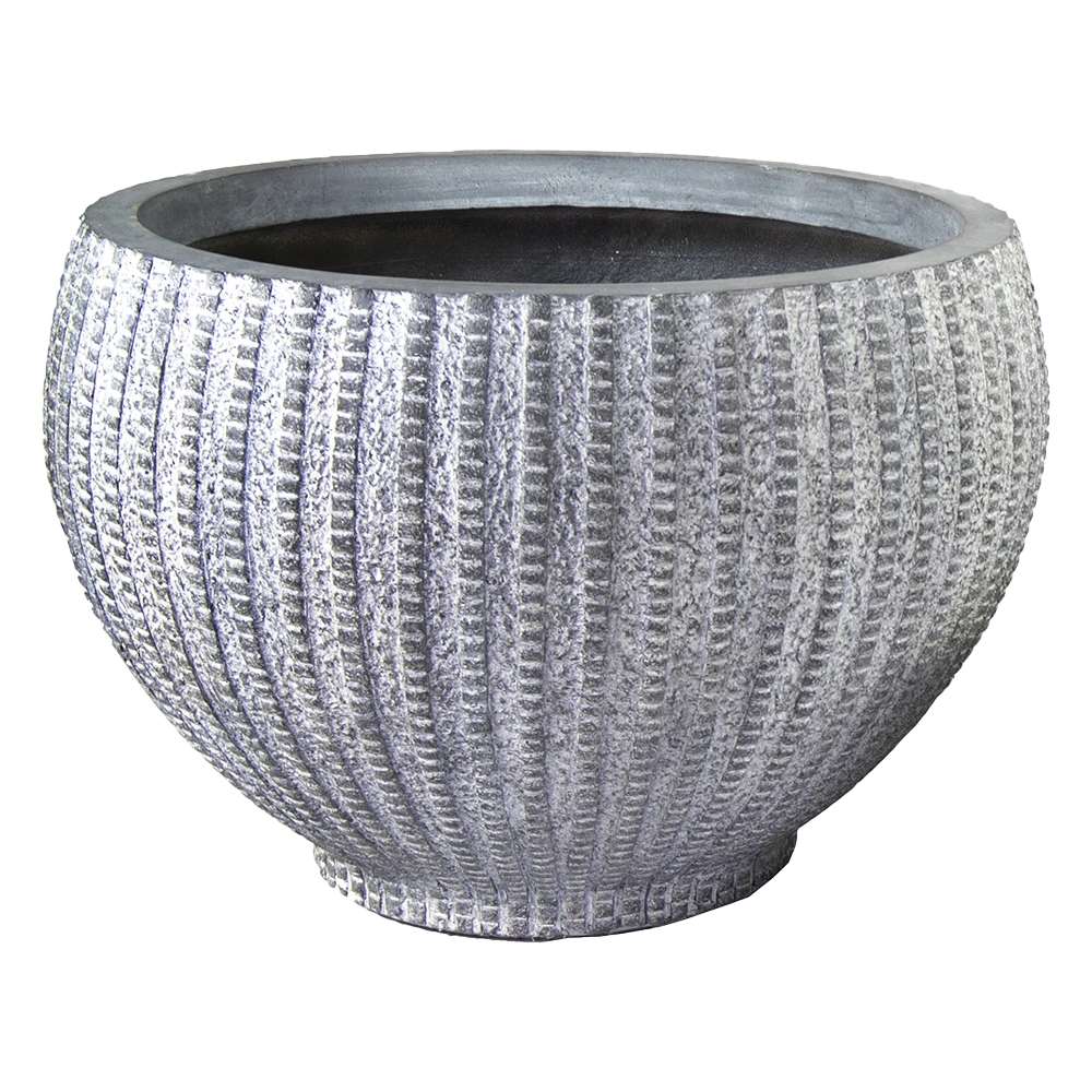 Bloempot Arkansas Monika 1 Washed - D63 X H45cm - Lichtgrijs 3 Bloempot Arkansas Monika 1 Washed - D63 X H45cm - Lichtgrijs