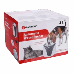 Flamingo Automatische Water Dispenser Adriana - Grijs/Wit - Plastic -Flamingo Verkoop automatische water dispenser adriana grijs wit plastic 5