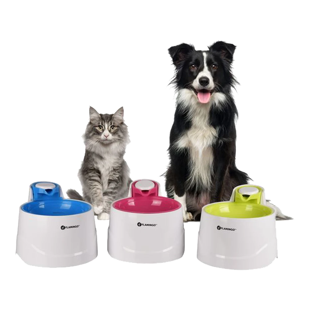 Flamingo Automatische Water Dispenser Bellagio - Wit/Groen - Plastic 6 Flamingo Automatische Water Dispenser Bellagio - Wit/Groen - Plastic - Afbeelding 4