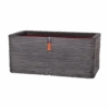 Capi Plantenbak Rechthoek Nature Rib NL - L73 X B39 X H32cm - Antraciet -Flamingo Verkoop bak rechthoek rib nl 73x39x32 antraciet plantenbak 1 6