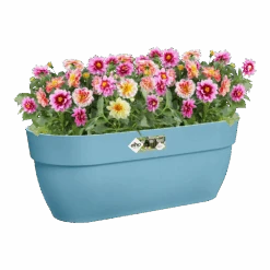 Elho Balkonbak Vibia Campana Easy Hanger Large - Vintage Blauw -Flamingo Verkoop balkonbak vibia campana easy hanger large vintage blauw balkonbak vintage blauw 4 1