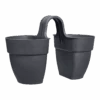 Elho Balkonbak Vibia Campana Twin 21cm - Antraciet -Flamingo Verkoop balkonbak vibia campana twin 21cm antraciet balkonbak antraciet 1 1