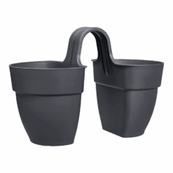 Elho Balkonbak Vibia Campana Twin 21cm - Antraciet