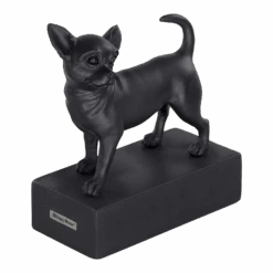 Beeldje Chihuahua Korthaar - Hondenras Beeldje - Zwart - Happy House -Flamingo Verkoop beeldje chihuahua korthaar hondenras beeldje zwart happy house 1
