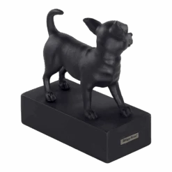 Beeldje Chihuahua Korthaar - Hondenras Beeldje - Zwart - Happy House -Flamingo Verkoop beeldje chihuahua korthaar hondenras beeldje zwart happy house 2