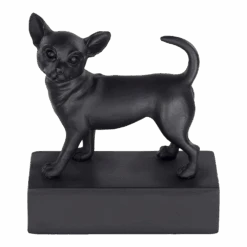 Beeldje Chihuahua Korthaar - Hondenras Beeldje - Zwart - Happy House -Flamingo Verkoop beeldje chihuahua korthaar hondenras beeldje zwart happy house 3