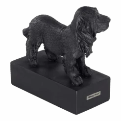 Beeldje Cocker Spaniel - Hondenras Beeldje - Zwart - Happy House -Flamingo Verkoop beeldje cocker spaniel hondenras beeldje zwart happy house 2