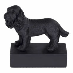 Beeldje Cocker Spaniel - Hondenras Beeldje - Zwart - Happy House -Flamingo Verkoop beeldje cocker spaniel hondenras beeldje zwart happy house 3