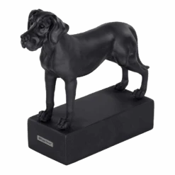 Beeldje Duitse Dog - Hondenras Beeldje - Zwart - Happy House -Flamingo Verkoop beeldje duitse dog hondenras beeldje zwart happy house 2