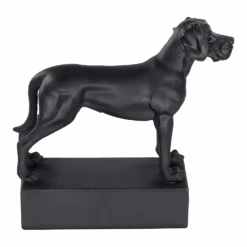 Beeldje Duitse Dog - Hondenras Beeldje - Zwart - Happy House -Flamingo Verkoop beeldje duitse dog hondenras beeldje zwart happy house 3