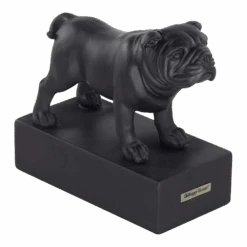 Beeldje Engelse Bulldog - Hondenras Beeldje - Zwart - Happy House -Flamingo Verkoop beeldje engelse bulldog hondenras beeldje zwart happy house 1