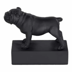 Beeldje Engelse Bulldog - Hondenras Beeldje - Zwart - Happy House -Flamingo Verkoop beeldje engelse bulldog hondenras beeldje zwart happy house 3