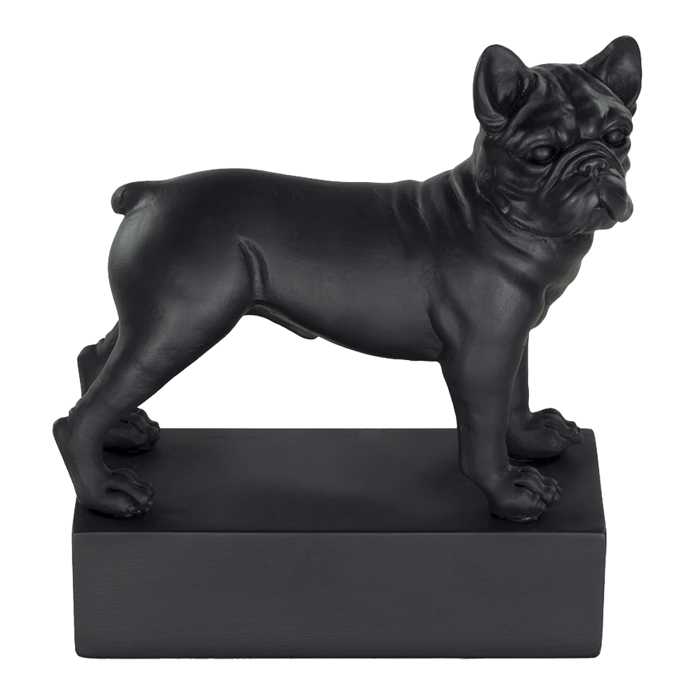 Beeldje Franse Bulldog - Hondenras Beeldje - Zwart - Happy House 6 Beeldje Franse Bulldog - Hondenras Beeldje - Zwart - Happy House - Afbeelding 4