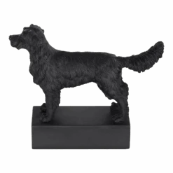 Beeldje Golden Retriever - Hondenras Beeldje - Zwart - Happy House -Flamingo Verkoop beeldje golden retriever hondenras beeldje zwart happy house 3