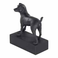 Beeldje Jack Russell - Hondenras Beeldje - Zwart - Happy House -Flamingo Verkoop beeldje jack russell hondenras beeldje zwart happy house 2