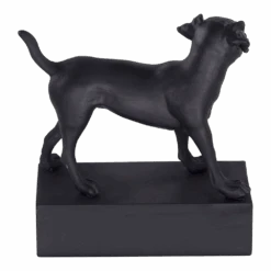 Beeldje Jack Russell - Hondenras Beeldje - Zwart - Happy House -Flamingo Verkoop beeldje jack russell hondenras beeldje zwart happy house 3