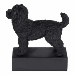 Beeldje Labradoodle - Hondenras Beeldje - Zwart - Happy House -Flamingo Verkoop beeldje labradoodle hondenras beeldje zwart happy house 3