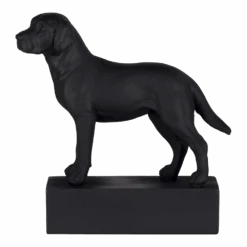 Beeldje Labrador - Hondenras Beeldje - Zwart - Happy House -Flamingo Verkoop beeldje labrador hondenras beeldje zwart happy house 3