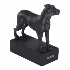 Beeldje Ridgeback - Hondenras Beeldje - Zwart - Happy House -Flamingo Verkoop beeldje ridgeback hondenras beeldje zwart happy house 2