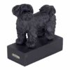 Beeldje Shih Tzu - Hondenras Beeldje - Zwart - Happy House -Flamingo Verkoop beeldje shih tzu hondenras beeldje zwart happy house 1