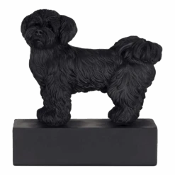 Beeldje Shih Tzu - Hondenras Beeldje - Zwart - Happy House -Flamingo Verkoop beeldje shih tzu hondenras beeldje zwart happy house 4