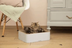 Beeztees Kitten Krabmand Kero - 40x31x12cm - Jumper Beek En Donk -Flamingo Verkoop beeztees kitten krabmand kero 40x31x12cm jumper beek en donk 2