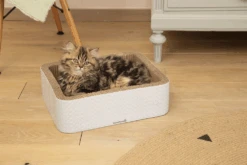 Beeztees Kitten Krabmand Kero - 40x31x12cm - Jumper Beek En Donk -Flamingo Verkoop beeztees kitten krabmand kero 40x31x12cm jumper beek en donk 3