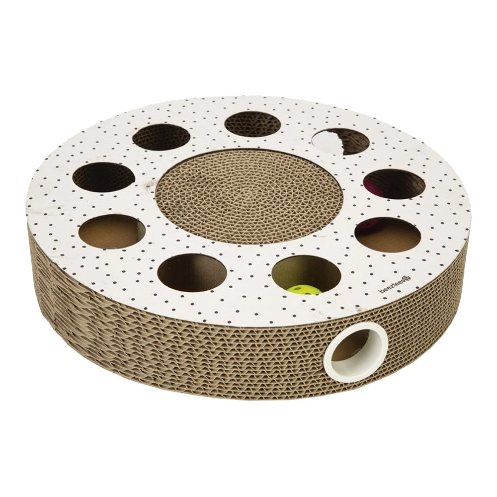 Beeztees Krabplank Hide - Karton - 35x35x7cm - Jumper Beek En Donk 3 Beeztees Krabplank Hide - Karton - 35x35x7cm - Jumper Beek En Donk