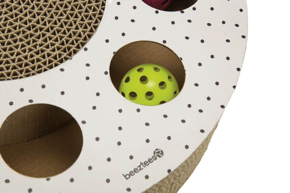 Beeztees Krabplank Hide - Karton - 35x35x7cm - Jumper Beek En Donk 4 Beeztees Krabplank Hide - Karton - 35x35x7cm - Jumper Beek En Donk - Afbeelding 2