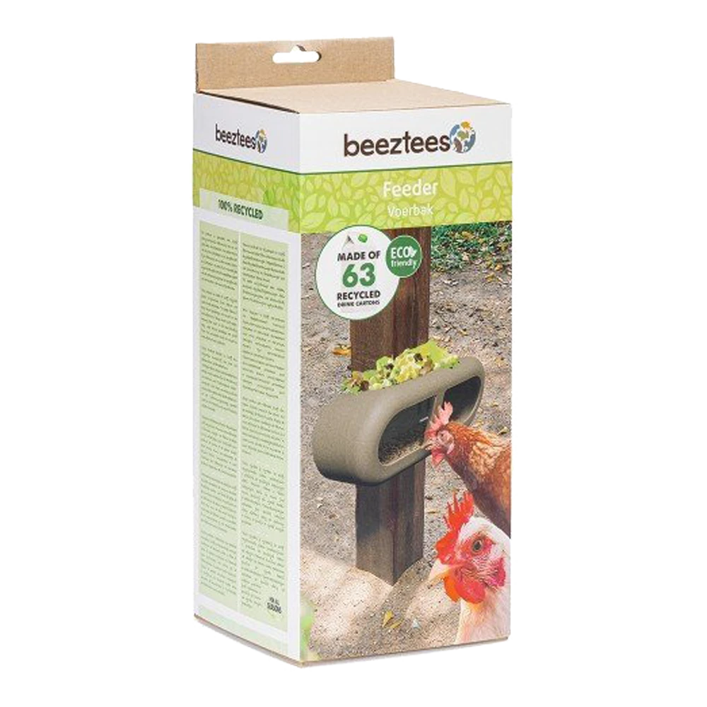 Beeztees Beezteez Voerbak - Kippenvoerbak - 30x14x13cm 5 Beeztees Beezteez Voerbak - Kippenvoerbak - 30x14x13cm - Afbeelding 3
