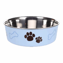 Flamingo Bella Kena Hondenvoerbak - Lichtblauw - 23cm - 2200ml