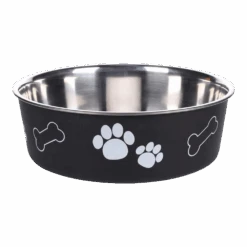 Flamingo Bella Kena Hondenvoerbak - Zwart - 23cm - 2200ml