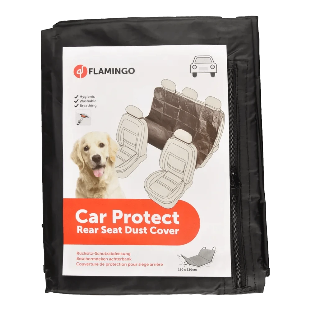 Flamingo Beschermdeken Voor Auto Lana - Zwart - 220x150cm 3 Flamingo Beschermdeken Voor Auto Lana - Zwart - 220x150cm
