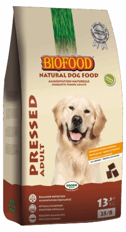 Biofood Geperst Adult - Hondenvoer - 13,5kg