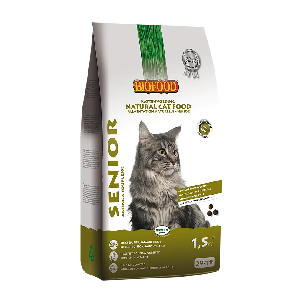 Biofood Senior - Kattenvoer - 1,5kg 3 Biofood Senior - Kattenvoer - 1,5kg