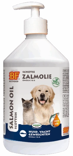 Biofood Zalmolie - Hondenvoer En Kattenvoer - 500ml
