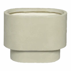 Bloempot Alexis Ovaal - L52 X B34 X H40cm - Beige
