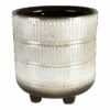 Bloempot Denise - D17 X H17cm - Off White -Flamingo Verkoop bloempot denise d17 x h17cm off white bloempot 1