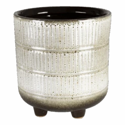 Bloempot Denise - D17 X H17cm - Off White