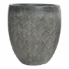 Bloempot Ella - D31 X H33cm - Grijs -Flamingo Verkoop bloempot ella grijs bloempot 1