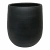 Bloempot Hamelton - D45 X H50cm - Mat Zwart 1 Bloempot Hamelton - D45 X H50cm - Mat Zwart -Flamingo Verkoop bloempot hamelton d45 x h50cm mat zwart bloempot 1 2