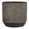Bloempot Jack - D21 X H19,5cm - Zwart -Flamingo Verkoop bloempot jack d21 x h19 5cm zwart bloempot 1 1